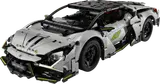 LEGO Technic Lamborghini Revuelto, front view.