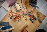 Child building Land Bounty.
