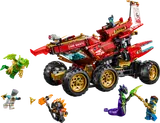 Land Bounty vehicle with minifigures.