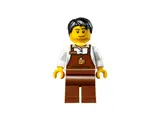 Male LEGO minifigure in apron.