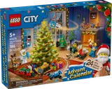 LEGO City Advent Calendar 2025 box with festive scene.