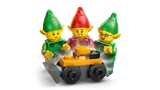 Elves with yellow mini-loader.