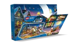 Back of Advent Calendar box with features.