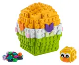 LEGO Easter egg and chick build with extra parts.