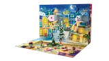 Open LEGO Friends Advent Calendar with playmat.