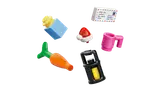 Small LEGO accessories.