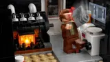 Harry burnt by blowtorch.