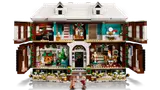 LEGO house opened, showing interior.
