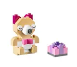 LEGO cat and cake.