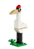 LEGO stork model.