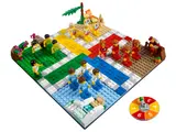 LEGO Ludo game with minifigures