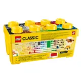 Back of LEGO Classic box with part inventory.