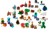Contents of Minecraft Advent Calendar.