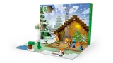 Minecraft Advent Calendar playmat setup.