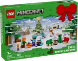 LEGO Minecraft Advent Calendar 2025 box front.