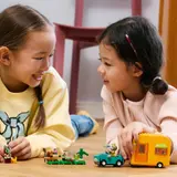 Children playing with set.