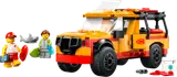 Lifeguard truck and minifigures with shark.