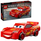 Lightning McQueen model and box.