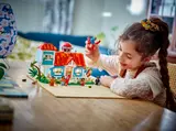 Child playing with the set.