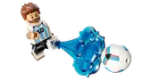 LEGO Messi set and its box.