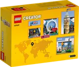 LEGO London Postcard box back.