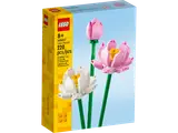 LEGO Lotus Flowers retail box.