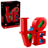 LEGO LOVE set box and model.