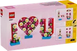 LEGO Love Letters box back.