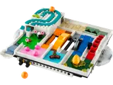 Assembled LEGO Magic Maze game.