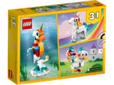 Back of LEGO Creator 31140 box, showing all 3 builds.
