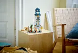 Tall tower display.