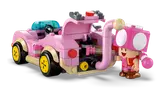 Toadette's kart, open trunk.
