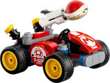 LEGO Mario Kart rear view, launcher and '1-UP FUEL'.