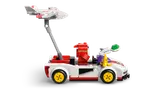 Side view of Shy Guy's kart with P-Wing.