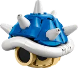 LEGO Mario Kart Spiny Shell model close-up.