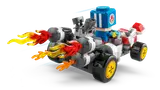 Race kart with turbo boost.