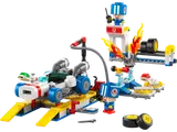 LEGO Super Mario™ Toad’s Kart and Garage set.