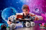 Person holding Rover.