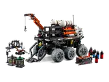 Rover with crane extended.