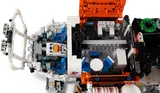 Rover interior close-up.