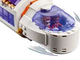 Two astronauts in the space rover.