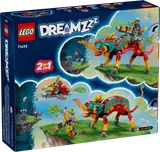 Back of box with alternate builds.