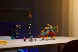 Fire Chameleon in a room display.