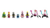 All minifigures and critters from the set.