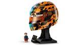 Right profile of F1 helmet.