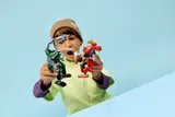 Child Playing with Mechs
