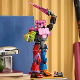 Mecha on display shelf.