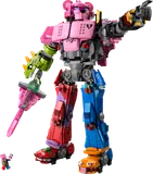 LEGO Fortnite Mecha Team Leader mech and minifigure.