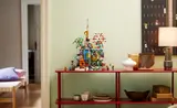 Monkie Kid City as a display piece.