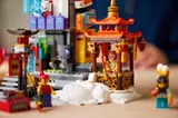 Pagoda with Monkie Kid in snow.